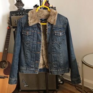 GAP fully lined denim jacket